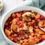 vegetable stew with chickpeas vegan