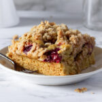 german cherry streusel cake