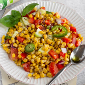 vegan corn salad