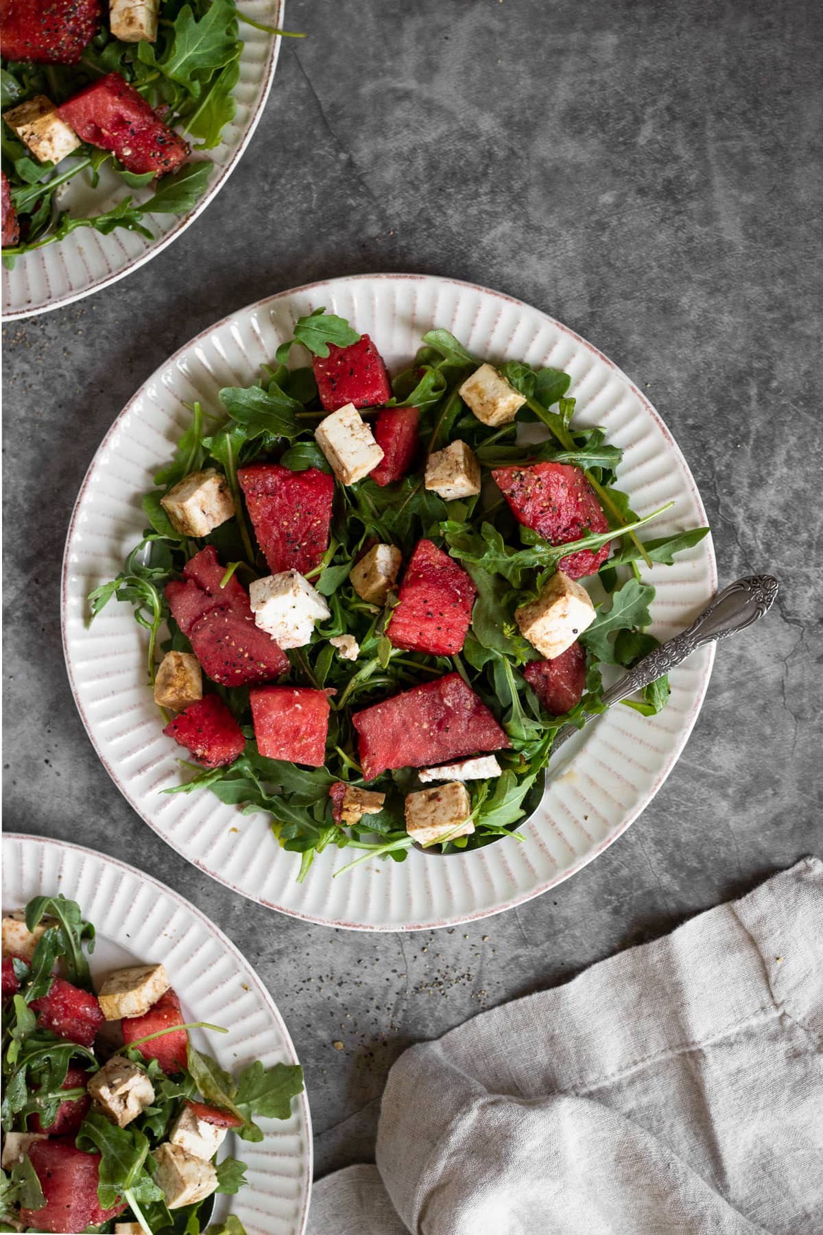 vegan watermelon salad